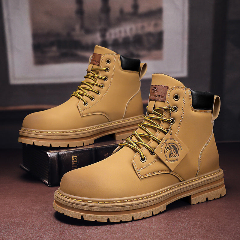 Botas Martin para hombre estilo británico retro