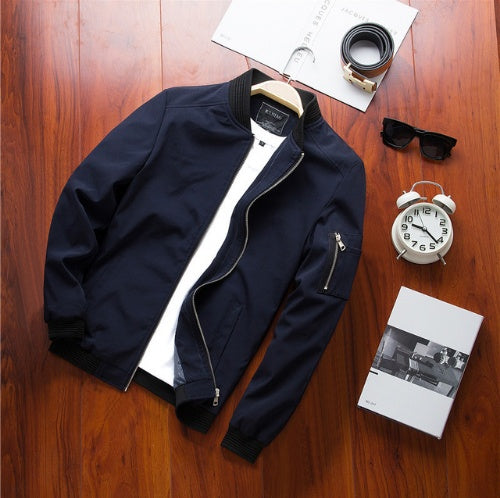Chaqueta Casual Chaqueta Uniforme de Béisbol para Hombre Tendencia Juvenil 