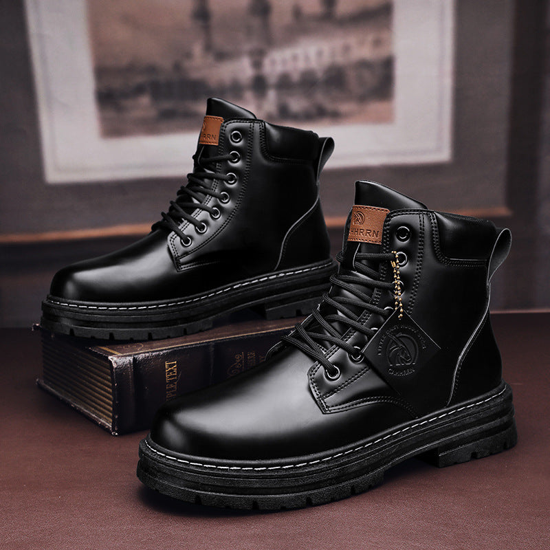 Botas Martin para hombre estilo británico retro