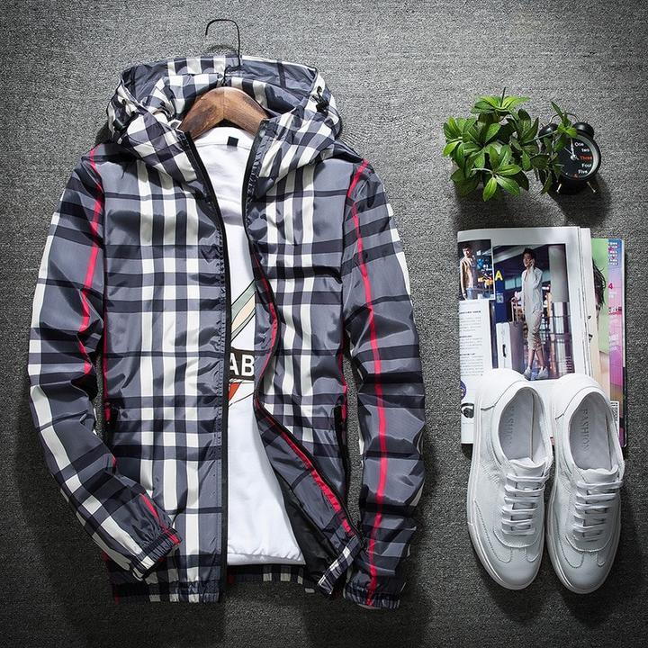 Covrlge Veste Homme Mode Printemps Hommes Marque Camouflage Vestes Décontracté Hommes Manteau Hommes À Capuche Lumineux Fermeture Éclair Manteaux MWJ011