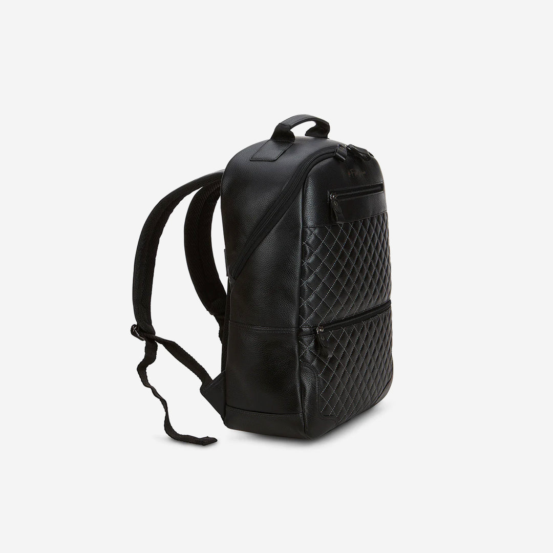 52's Luxury Quilted Garda Leather Backpack-2