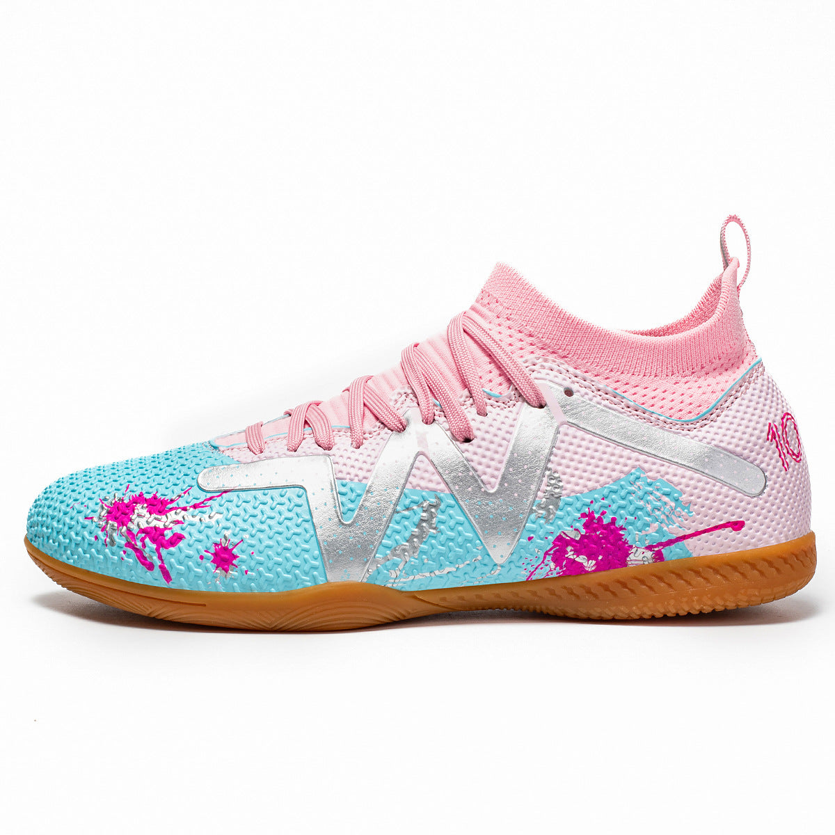Chaussures de football plates pour jeunes hommes